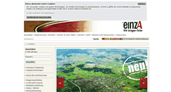 Desktop Screenshot of einza.com